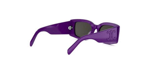 CELINE Maxi Triomphe CL40282U women Violet Rectangle Sunglasses