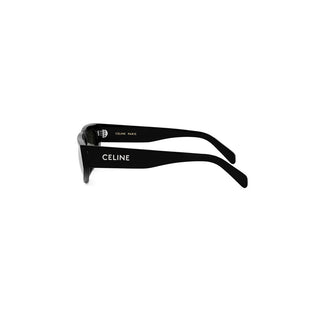 Celine Monochroms Cl40315u Men Black Geometric Sunglasses