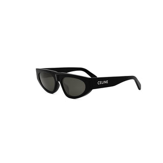 Celine Monochroms Cl40315u Men Black Geometric Sunglasses