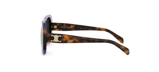 CELINE Triomphe CL40331U women Havana Pilot Sunglasses