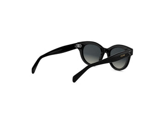 CELINE 3 Dots CL40332I women Black Round Sunglasses