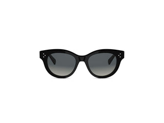 CELINE 3 Dots CL40332I women Black Round Sunglasses