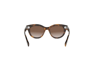 CELINE 3 Dots CL40332I women Havana Round Sunglasses