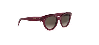 CELINE 3 Dots CL40332I women Red Round Sunglasses