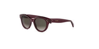 CELINE 3 Dots CL40332I women Red Round Sunglasses