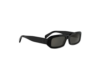CELINE Triomphe CL40335I unisex Black Rectangle Sunglasses
