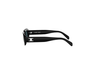 CELINE Triomphe CL40335I unisex Black Rectangle Sunglasses
