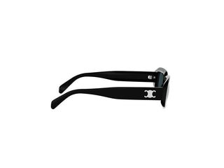 CELINE Triomphe CL40335I unisex Black Rectangle Sunglasses