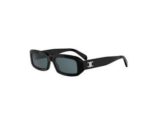 CELINE Triomphe CL40335I unisex Black Rectangle Sunglasses