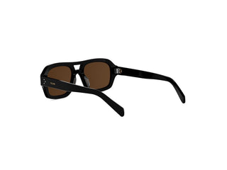 CELINE 3 Dots CL40336U unisex Black Pilot Sunglasses
