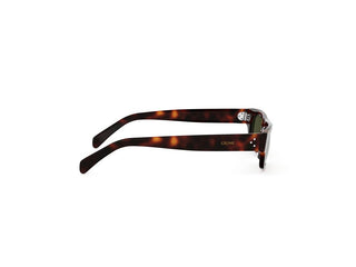 CELINE 3 Dots HD CL40337U unisex Havana Rectangle Sunglasses
