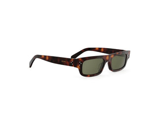 CELINE 3 Dots HD CL40337U unisex Havana Rectangle Sunglasses