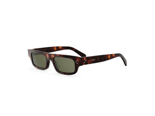 CELINE 3 Dots HD CL40337U unisex Havana Rectangle Sunglasses