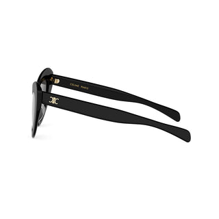 CELINE TRIOMPHE MINI HD CL40339U women Black Cat Eye Sunglasses