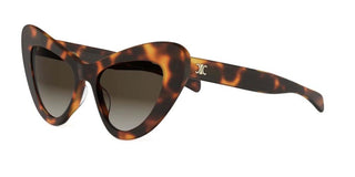 CELINE TRIOMPHE MINI HD CL40339U women Havana Cat Eye Sunglasses