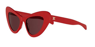 CELINE TRIOMPHE MINI HD CL40339U women Red Cat Eye Sunglasses