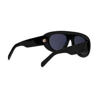 CELINE TRIOMPHE STAMP CL40340U women Black Pilot Sunglasses