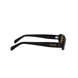 CELINE 3 Dots CL40343U women Black Rectangle Sunglasses