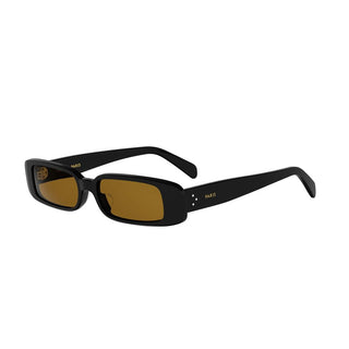 CELINE 3 Dots CL40343U women Black Rectangle Sunglasses