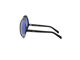 CELINE DISC CL40345I women Black Round Sunglasses