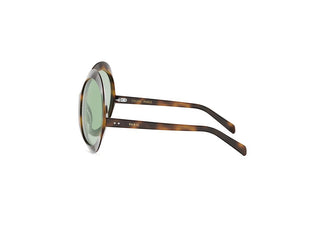 CELINE DISC CL40345I women Havana Round Sunglasses