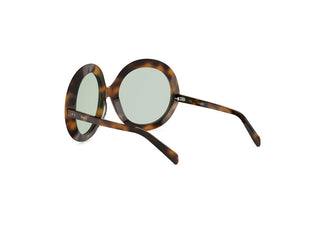 CELINE DISC CL40345I women Havana Round Sunglasses