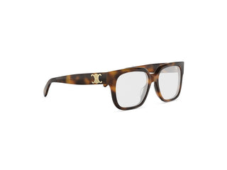 CELINE Triomphe CL50172I women Havana Squared Eyeglasses