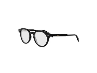 CELINE Thin CL50177I unisex Black Round Eyeglasses