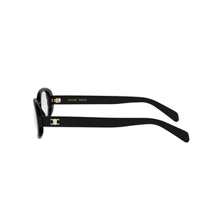 CELINE TRIOMPHE MINI CL50180I women Black Oval Eyeglasses