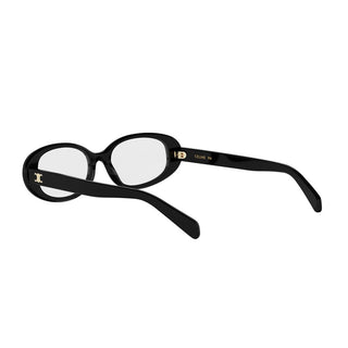 CELINE TRIOMPHE MINI CL50180I women Black Oval Eyeglasses