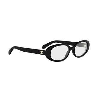 CELINE TRIOMPHE MINI CL50180I women Black Oval Eyeglasses