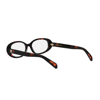 CELINE TRIOMPHE MINI CL50180I women Havana Oval Eyeglasses