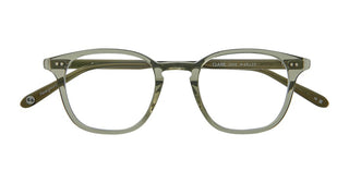 GARRETT LEIGHT CLARK unisex Green Squared Eyeglasses