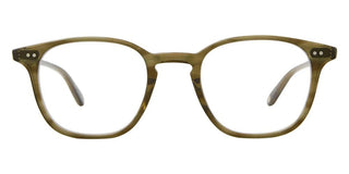 GARRETT LEIGHT CLARK unisex Green Squared Eyeglasses
