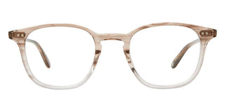 GARRETT LEIGHT CLARK unisex Brown Squared Eyeglasses