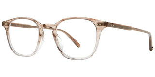 GARRETT LEIGHT CLARK unisex Brown Squared Eyeglasses