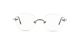 Lunor CLASSIC PANATOMIC unisex Gold Oval Eyeglasses