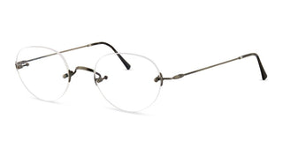 Lunor CLASSIC PANTO M men Silver Pantos Eyeglasses