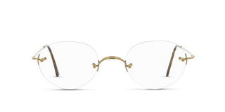 Lunor CLASSIC PANTO M men Gold Pantos Eyeglasses