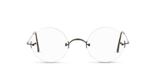 Lunor Classic Rund Unisex Gold Round Eyeglasses