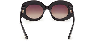 Tom Ford CLAUDETTE-02 FT 1346 unisex Black Oval Sunglasses