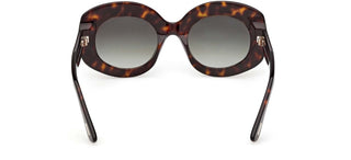 Tom Ford CLAUDETTE-02 FT 1346 unisex Havana Oval Sunglasses
