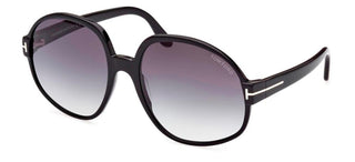 Tom Ford CLAUDE-02 FT 0991 women Black Oversize Sunglasses