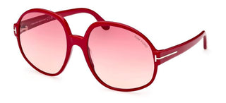 Tom Ford CLAUDE-02 FT 0991 women Red Oversize Sunglasses