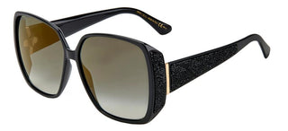 Jimmy Choo CLOE/S women Black Butterfly Sunglasses