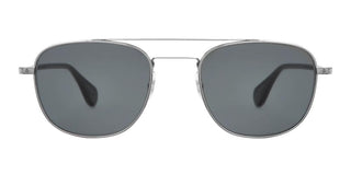 GARRETT LEIGHT CLUBHOUSE II SUN unisex Silver Pilot Sunglasses