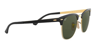 Ray-Ban CLUBMASTER METAL RB 3716 unisex Black Geometric Sunglasses