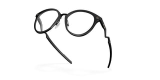 Oakley Cognitive Ox8181  Men Black Round Eyeglasses
