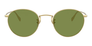 Oliver Peoples COLERIDGE SUN OV 1186S unisex Gold Round Sunglasses