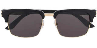 Cartier Signature C De Cartier Ct0132s Men Black Geometric Sunglasses